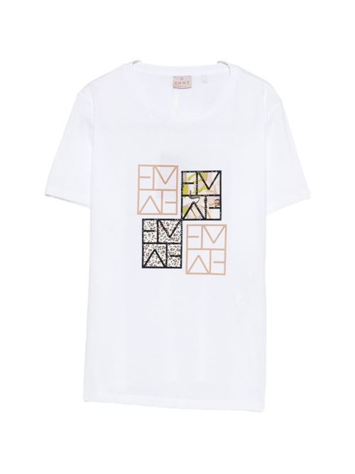 T-shirt donna Emme Marella panna logata EMME Marella | MAREA002